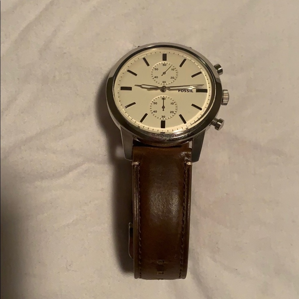 Never Worn Men’s Fossil Watch